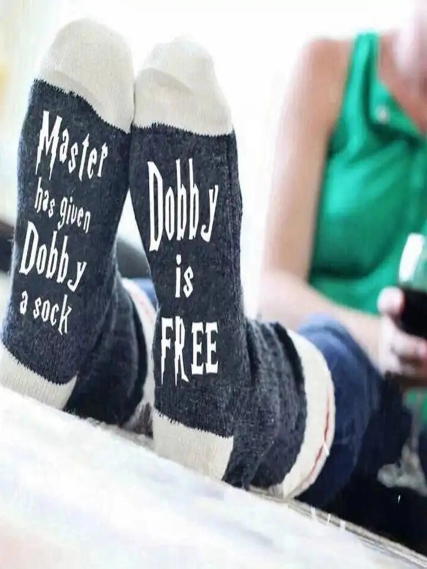 Witch & Warlock Black Crew Socks – Magnetic Lock and Loop Design - Le Loxx