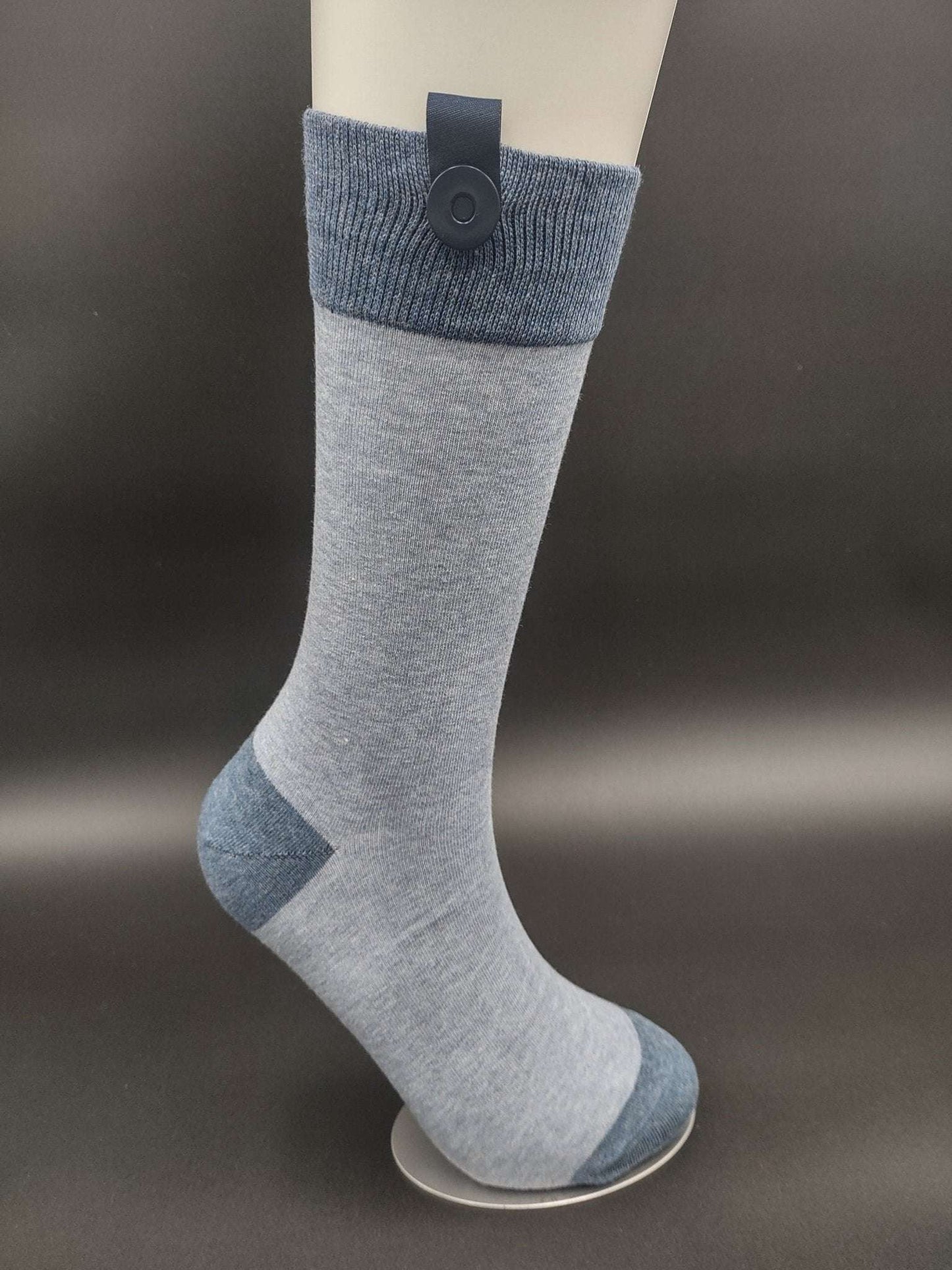 Monaco Joyful Boardroom Socks – Magnetic Lock and Loop Design - Le Loxx