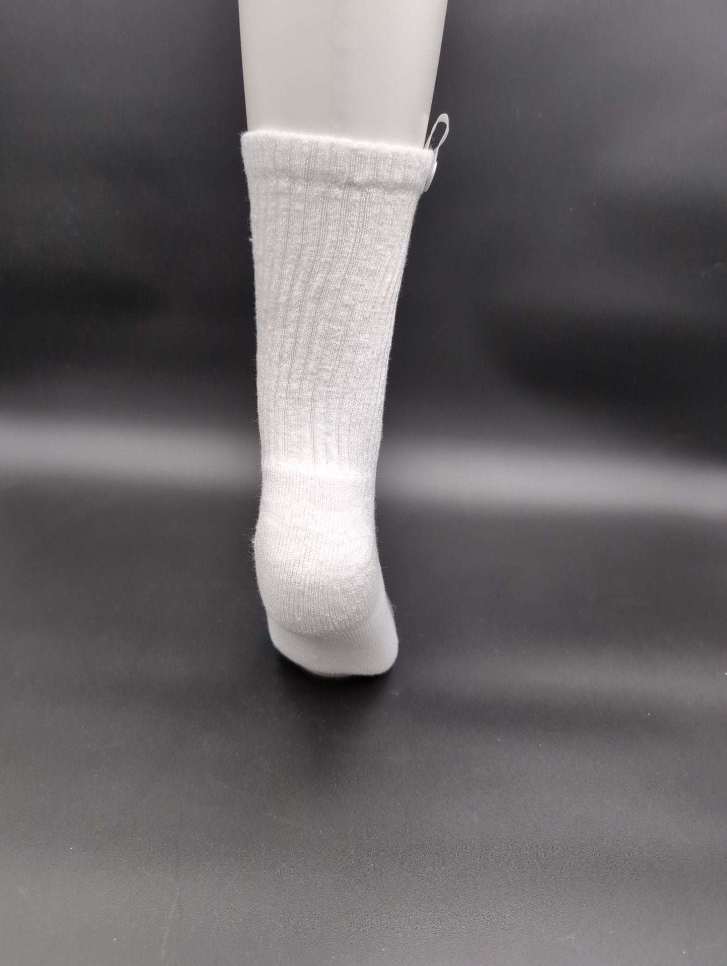 California Everyday Crew Socks (4 pairs) – Classic White for Work & Casual - Le Loxx