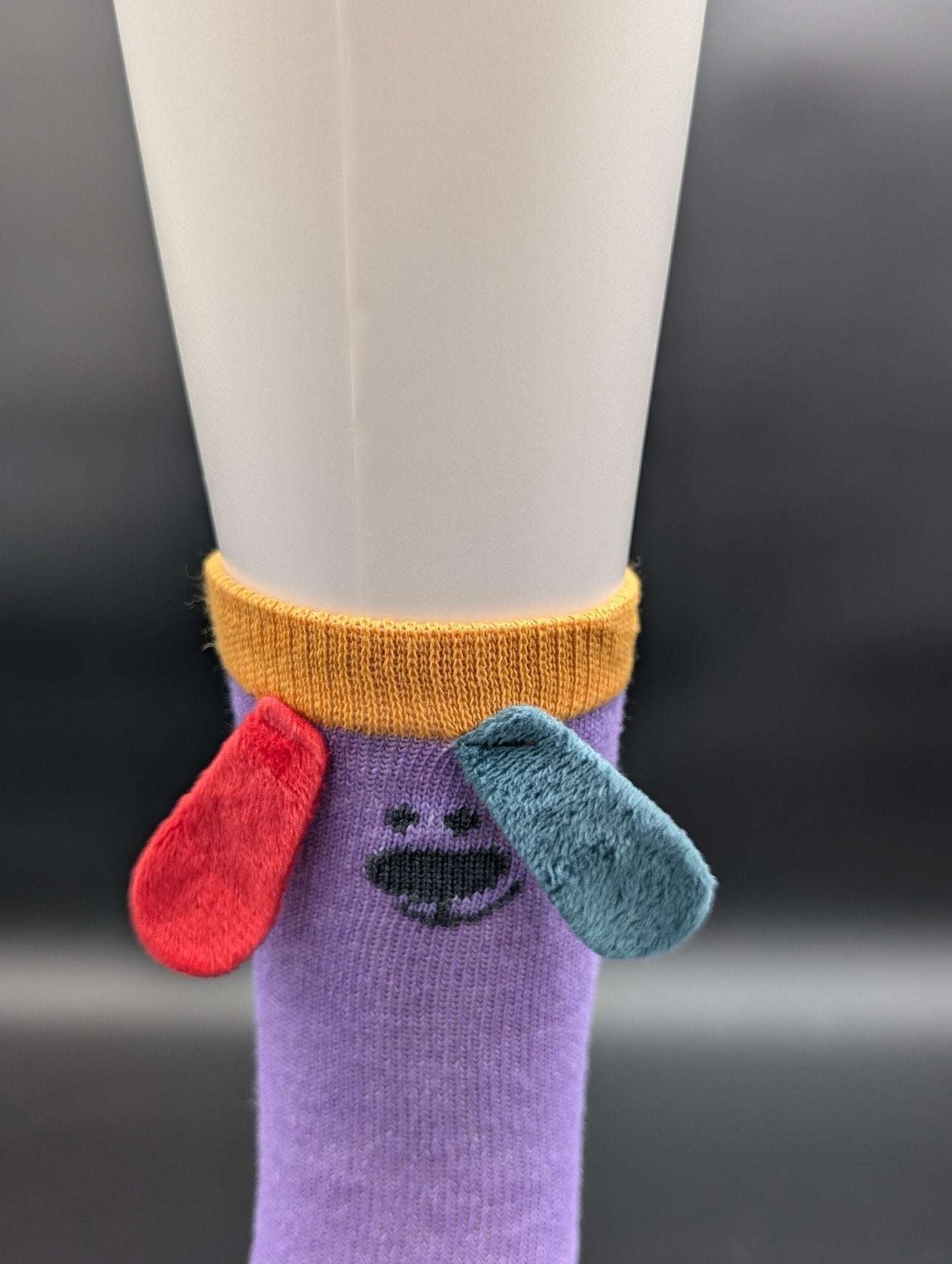 Billy Purple high ankle socks - Le Loxx