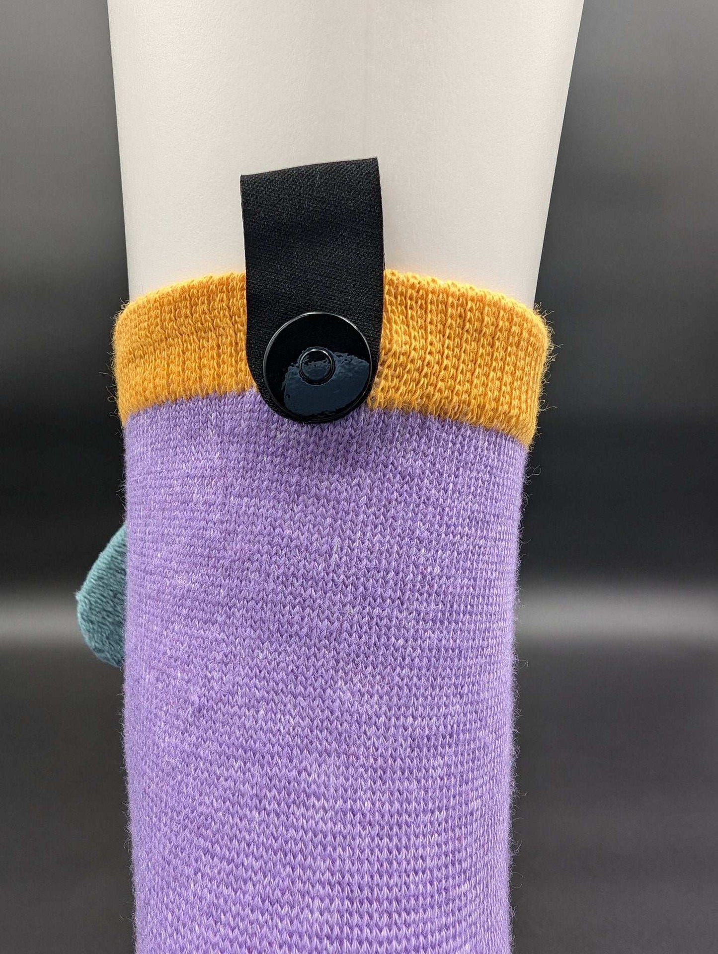 Billy Purple high ankle socks - Le Loxx