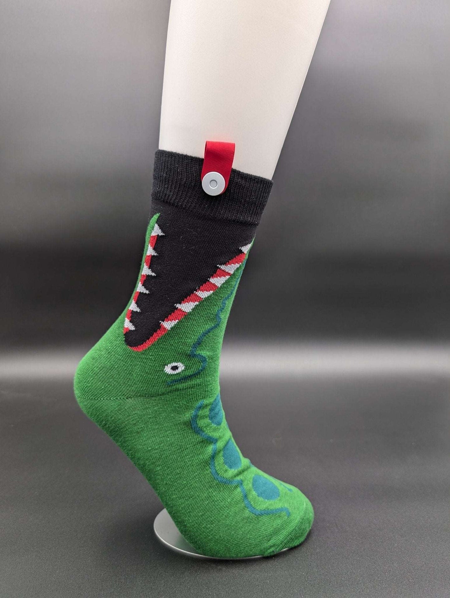 San Francisco Snappy Novelty Crew Socks – Magnetic Lock and Loop Design - Le Loxx