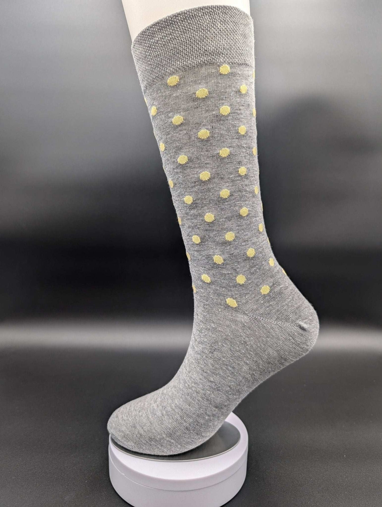 Alaskan Summer Polka Dot Crew socks - Le Loxx