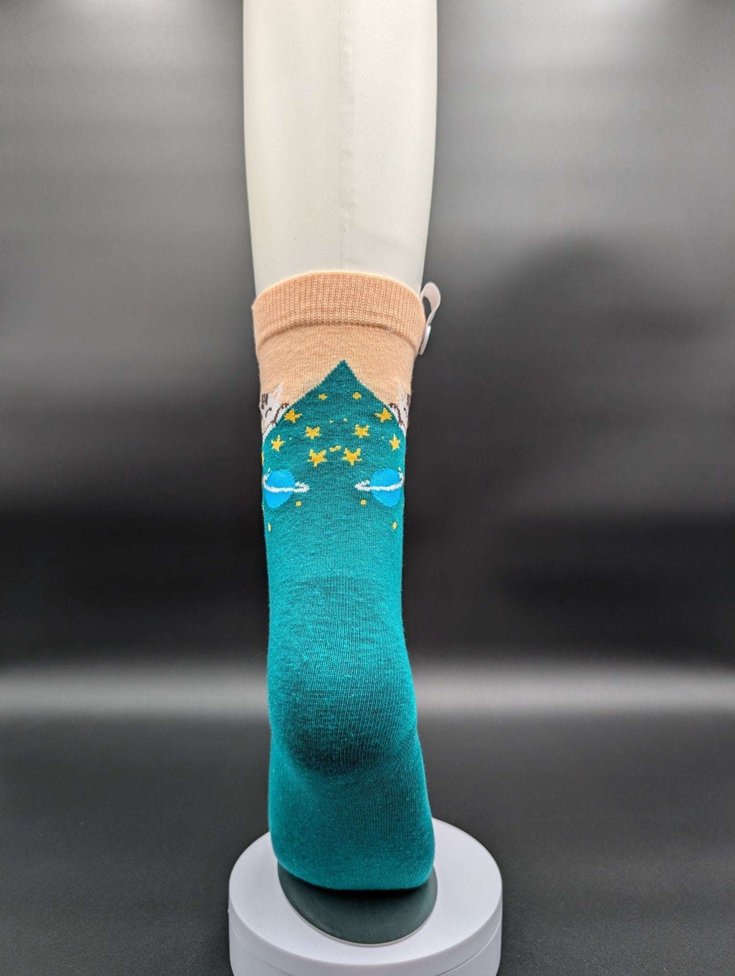 Bali Green high ankle socks - Le Loxx