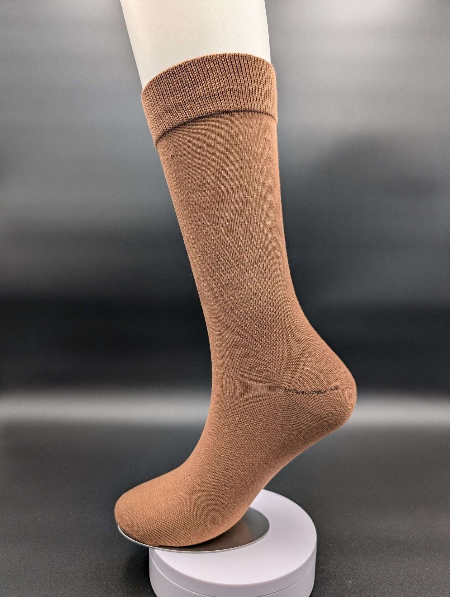 Greenland Truffle Boardroom Socks – Magnetic Lock and Loop Design - Le Loxx