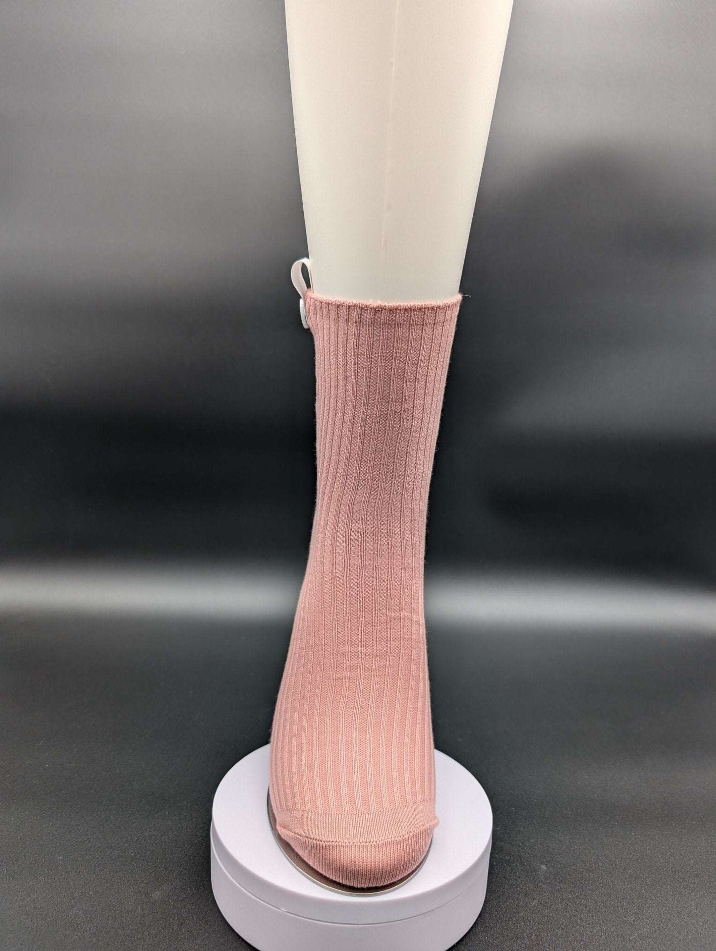 Vienna Pink Ankle Socks – Magnetic Lock and Loop Design - Le Loxx