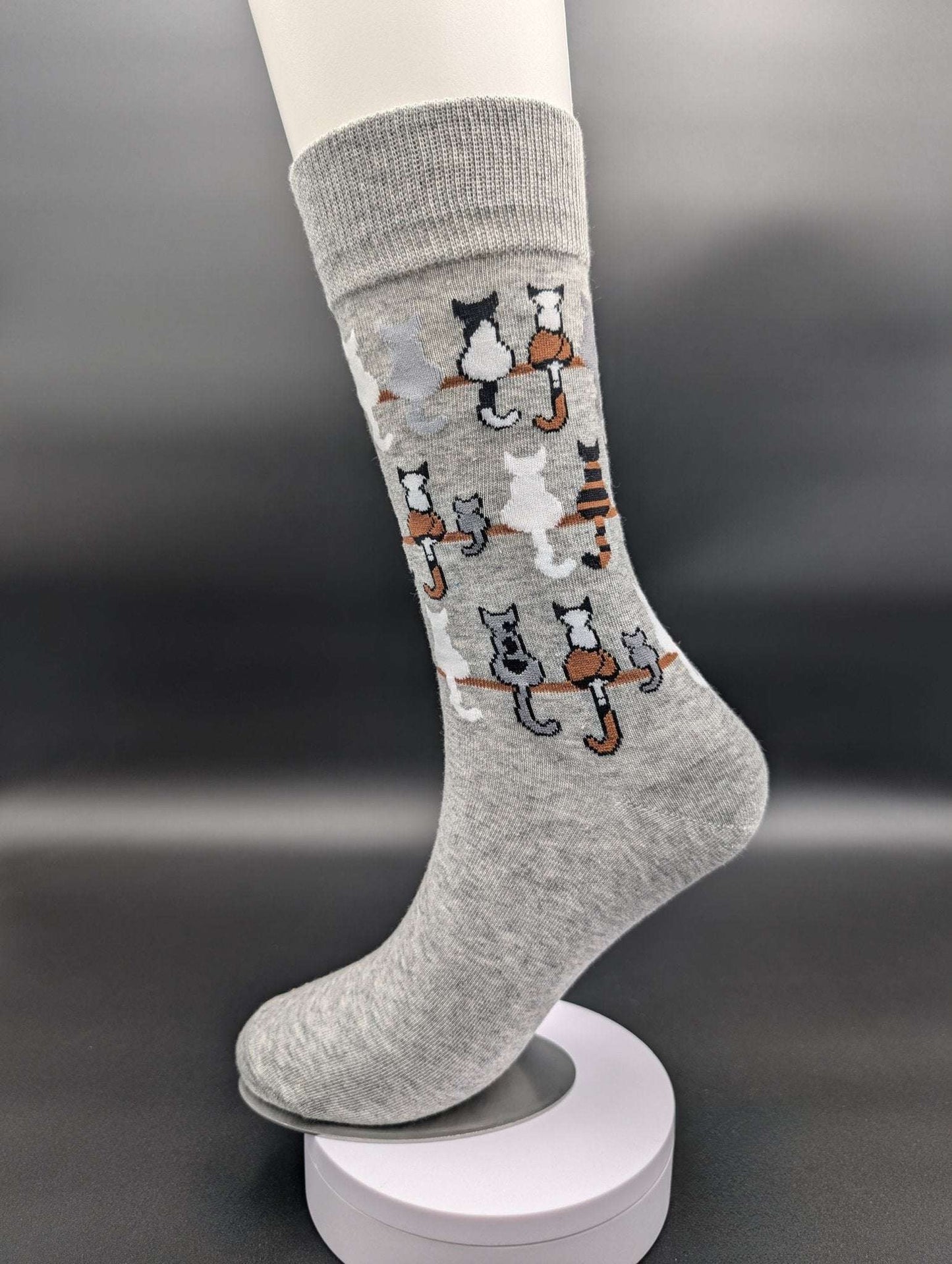 Phoenix Kitties Crew Socks – Magnetic Lock and Loop Design - Le Loxx