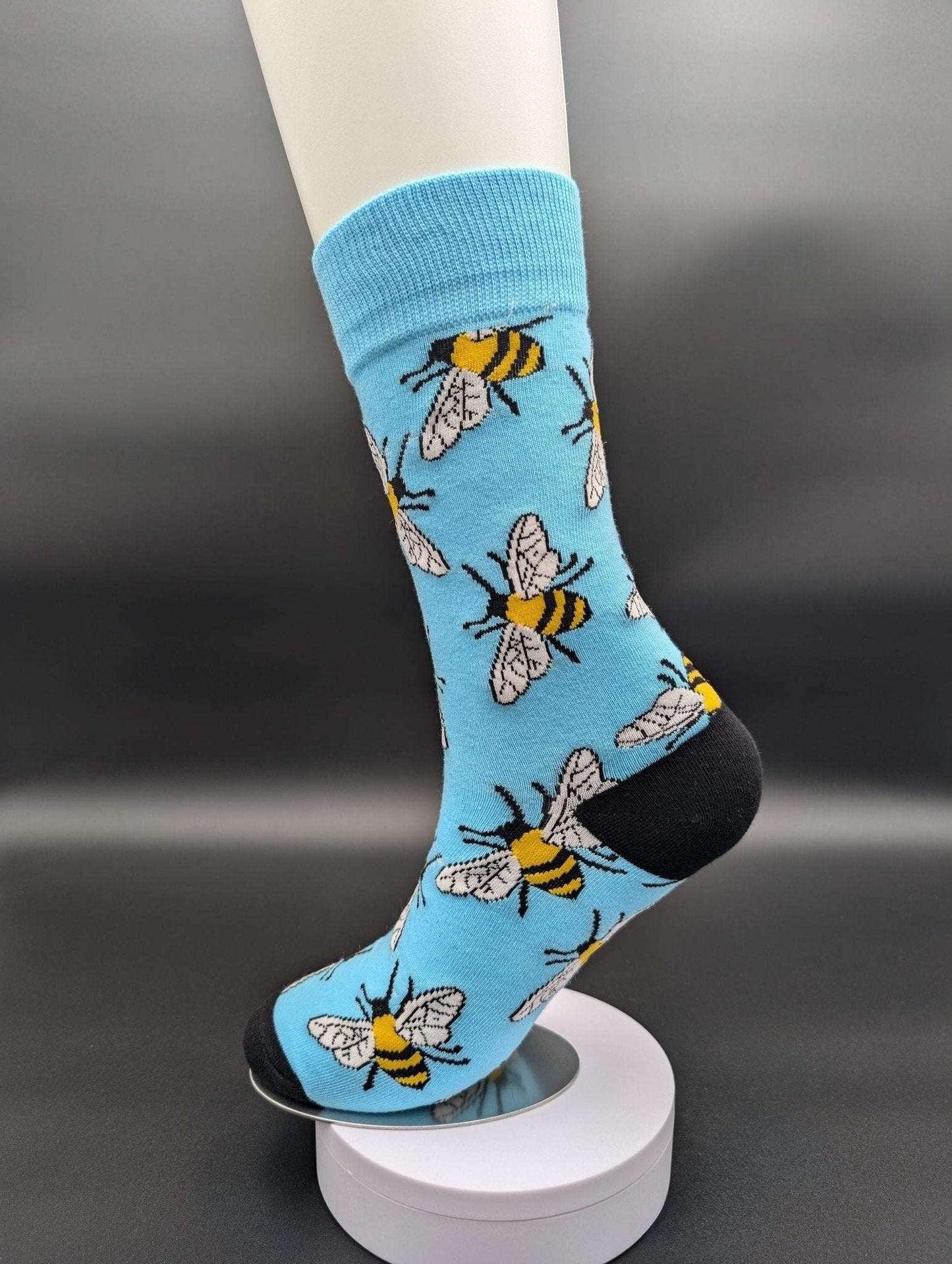 Phoenix Busy Bee Crew Socks – Magnetic Lock and Loop Design - Le Loxx