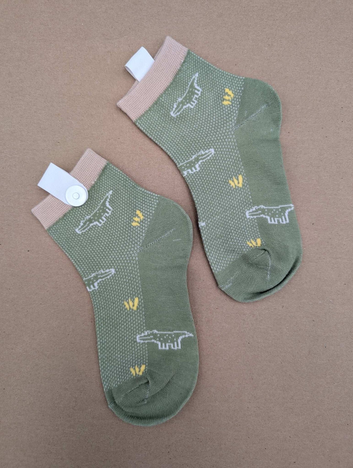 Fos Green kids socks - Le Loxx