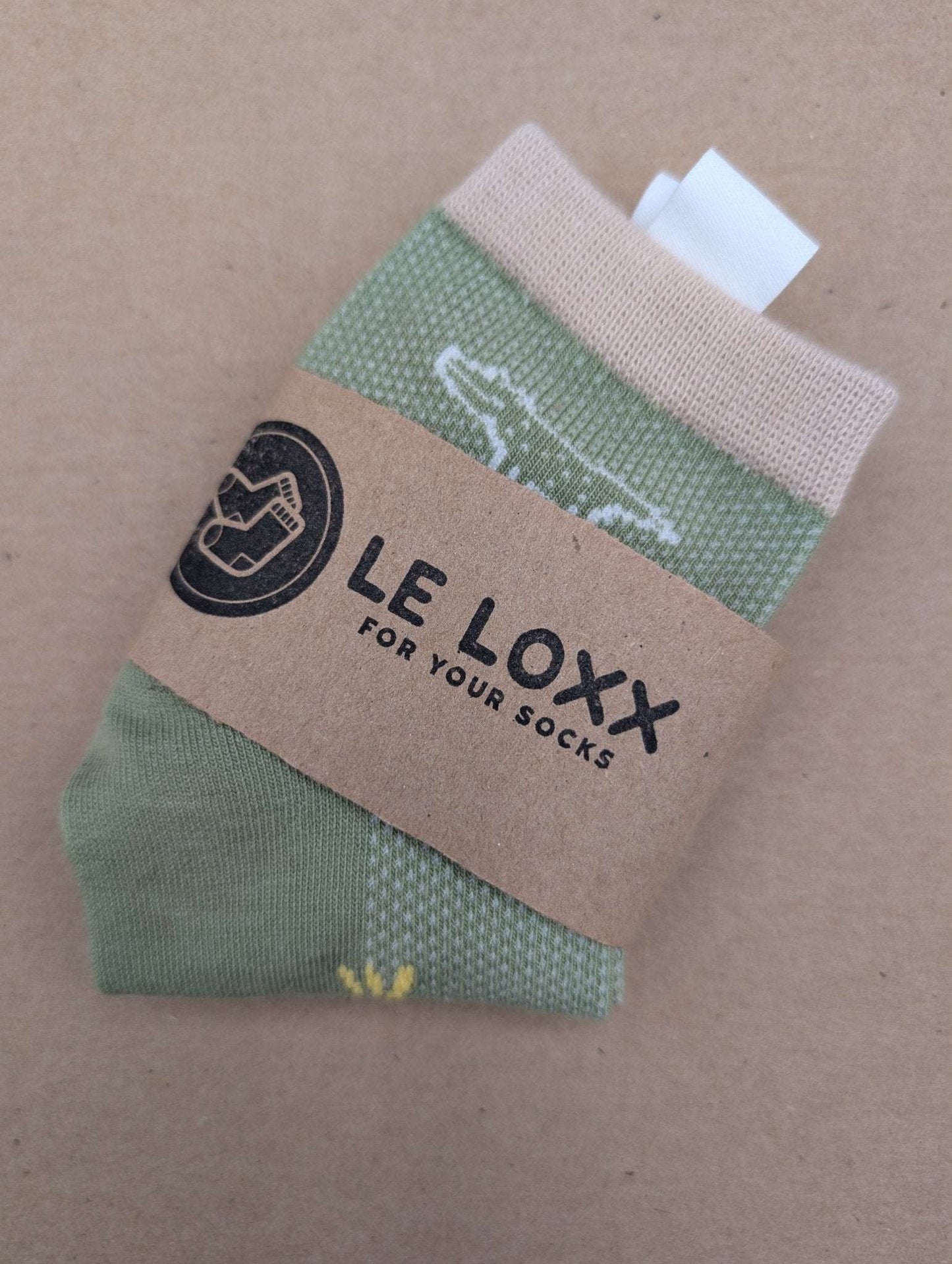 Fos Green kids socks - Le Loxx