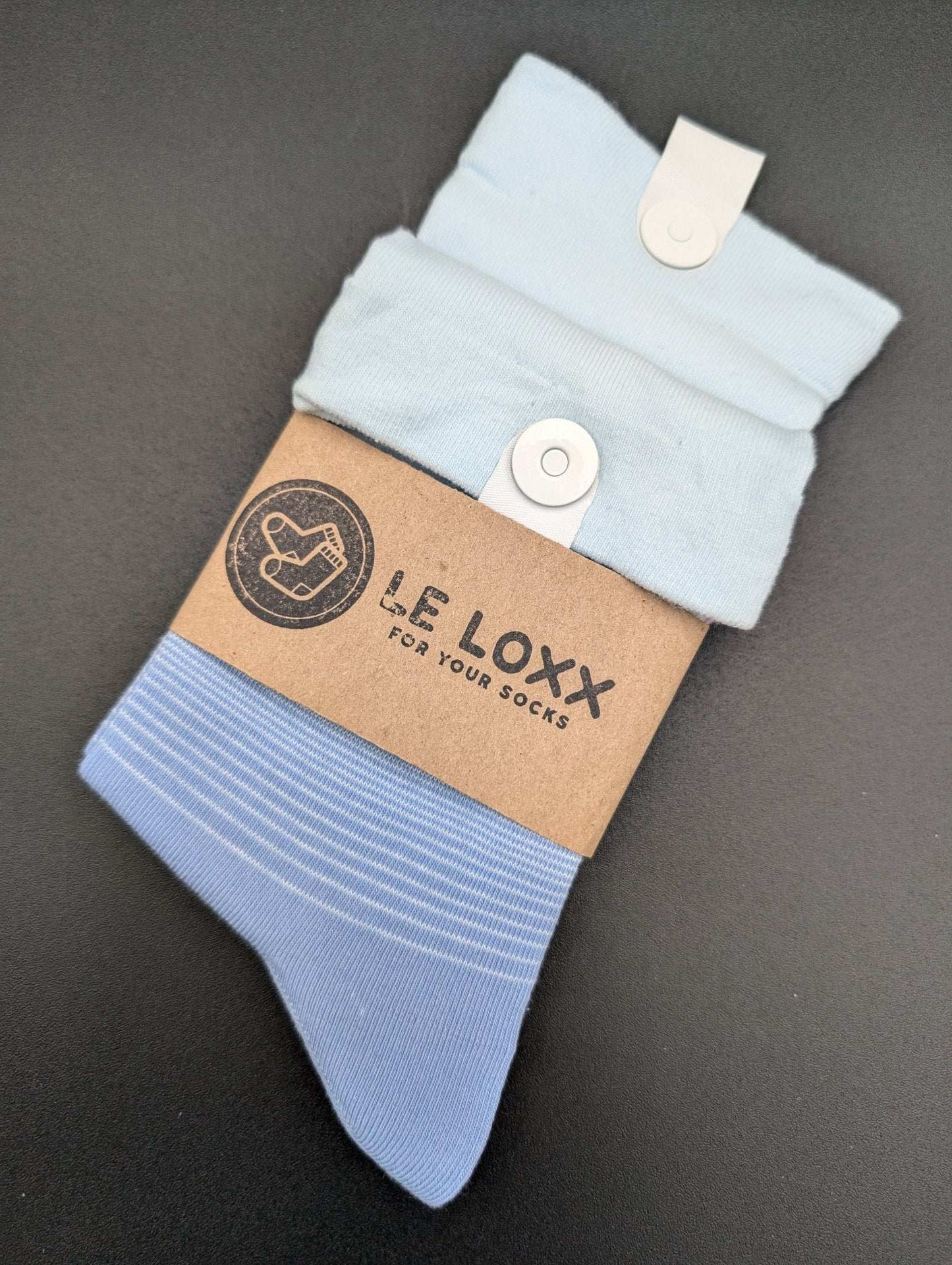 Corona Del Mar Light Pink Crew socks - Le Loxx