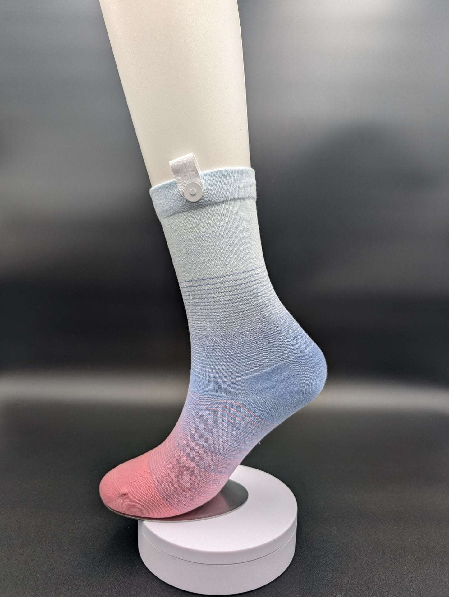 Corona Del Mar Purple Crew socks - Le Loxx