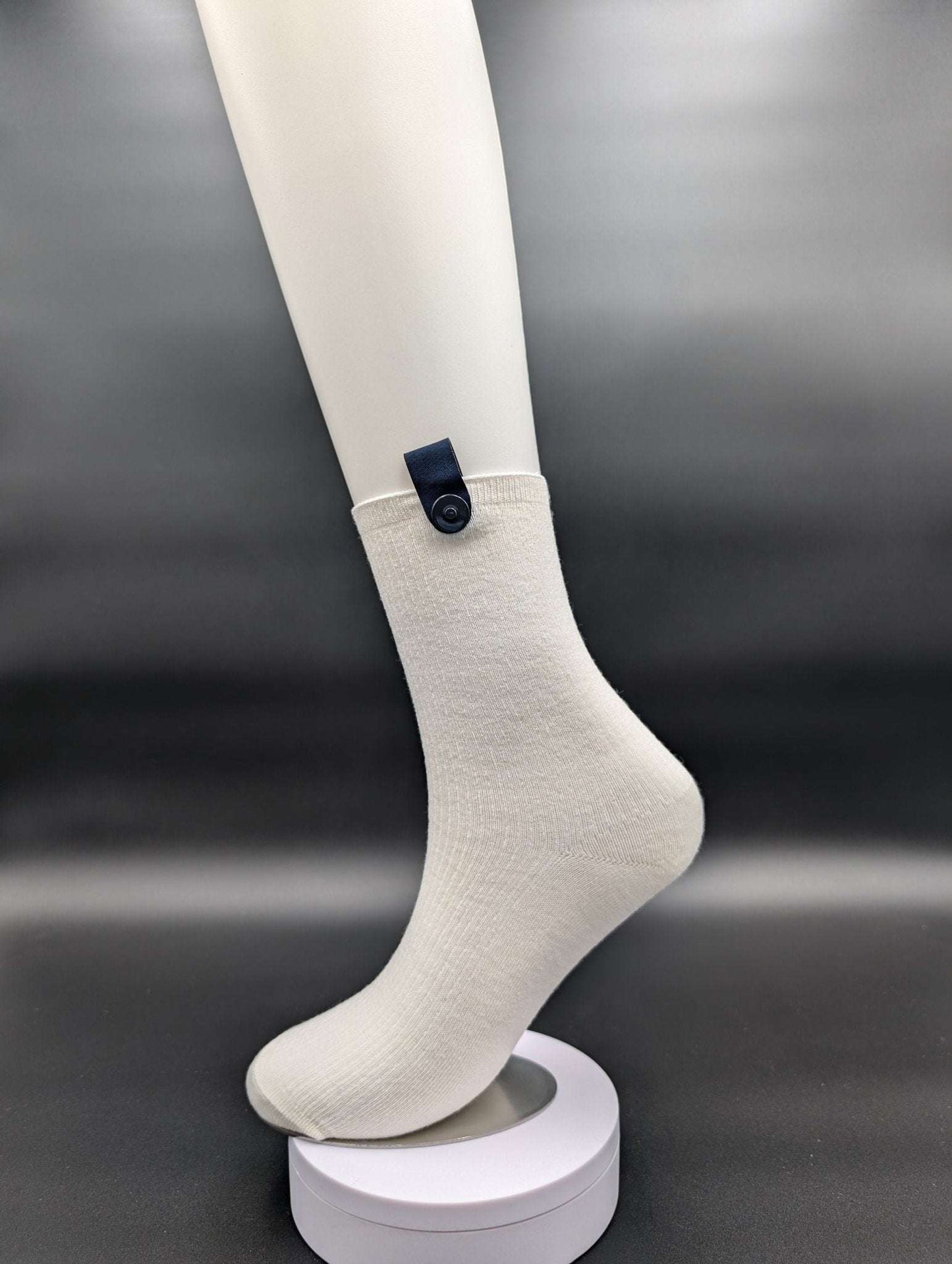 Estes White ankle socks - Le Loxx