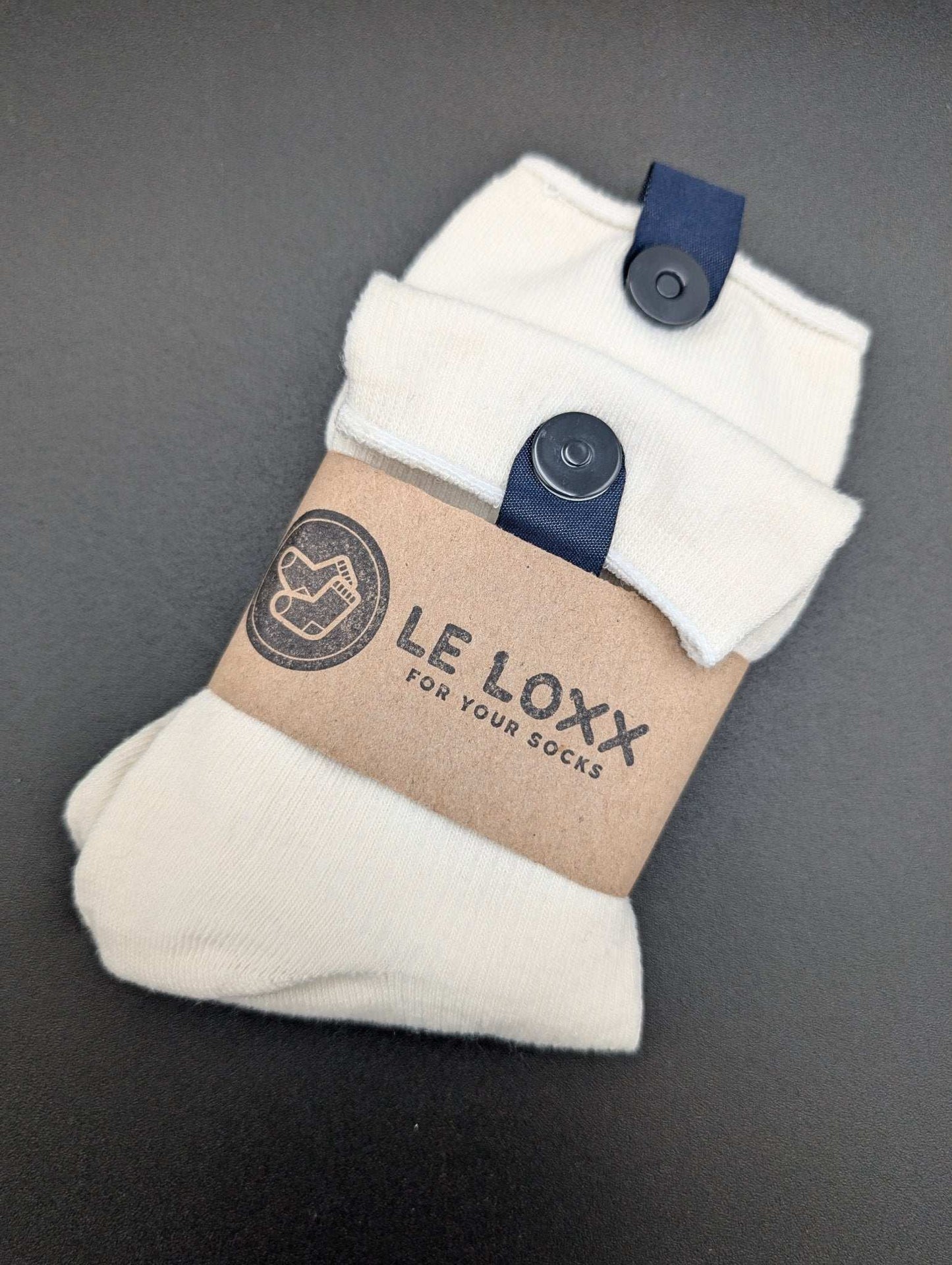 Estes White ankle socks - Le Loxx