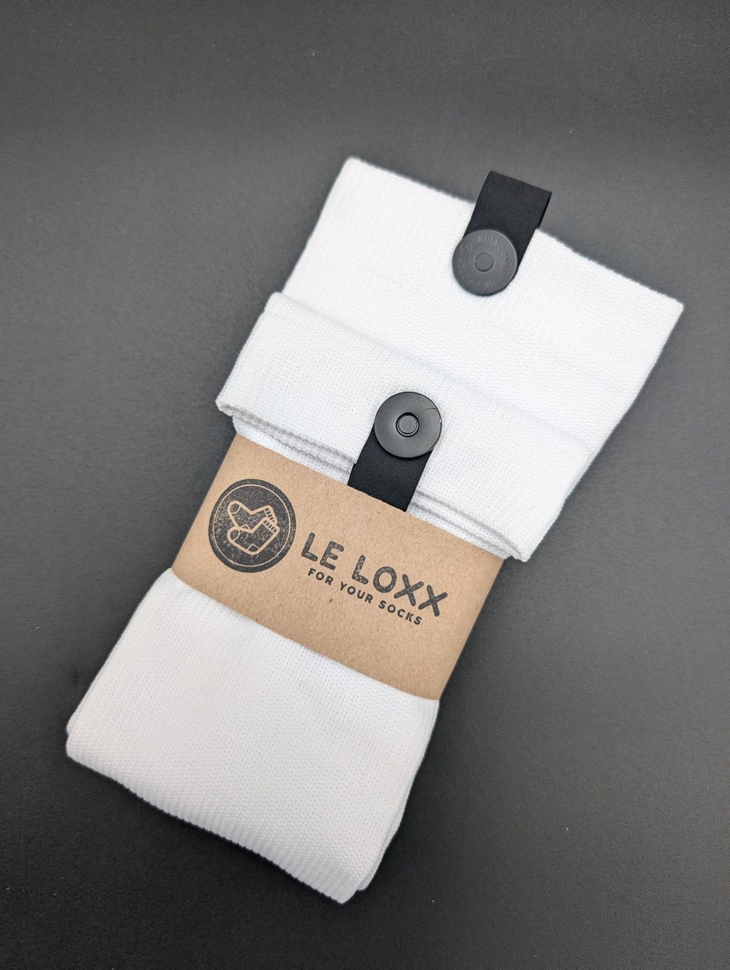 Berlin White compression socks - Le Loxx