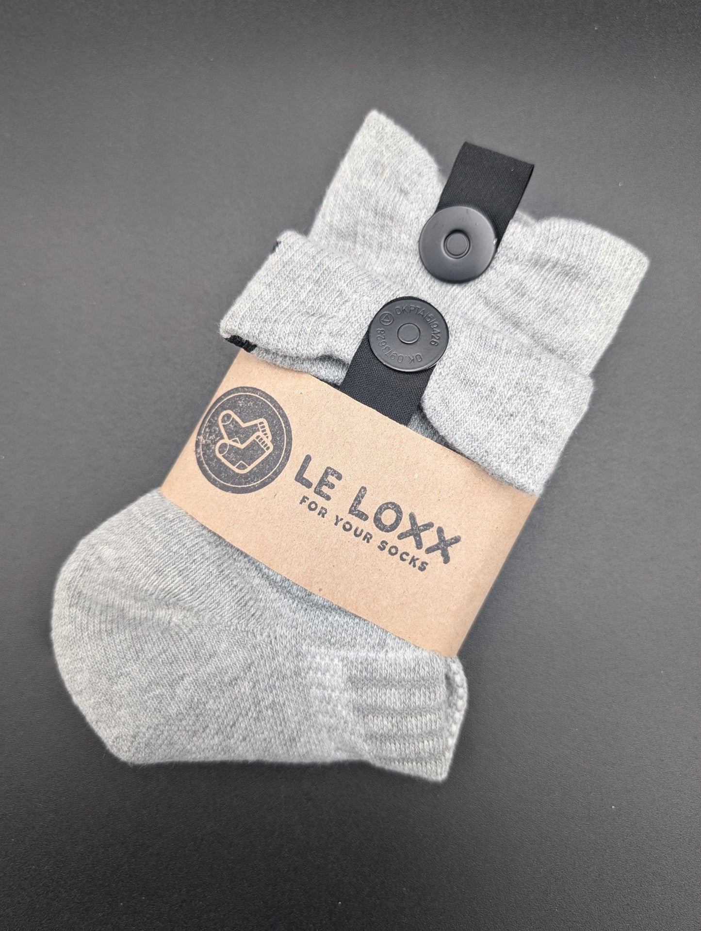 Denver Grey basketball socks - Le Loxx