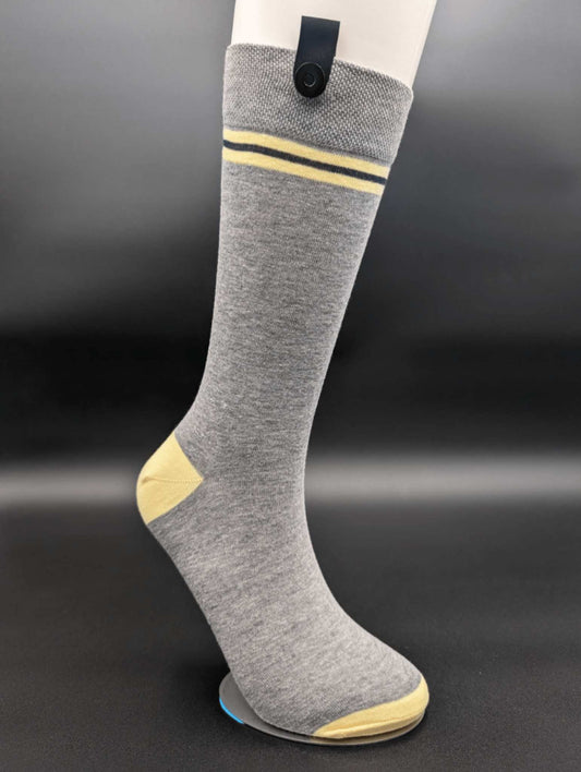 Alaskan Summer Stripe Crew socks - Le Loxx