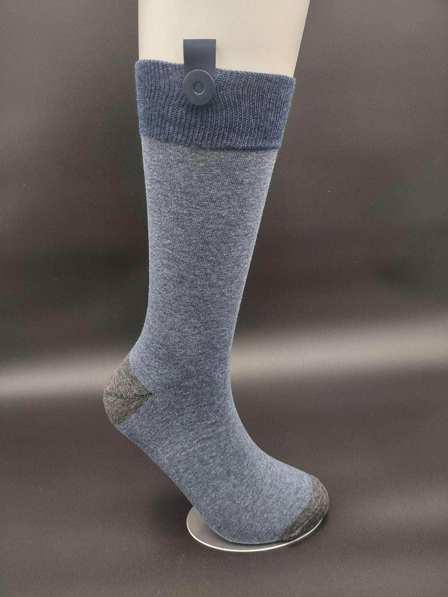 Monaco Serene Boardroom Socks – Magnetic Lock and Loop Design - Le Loxx