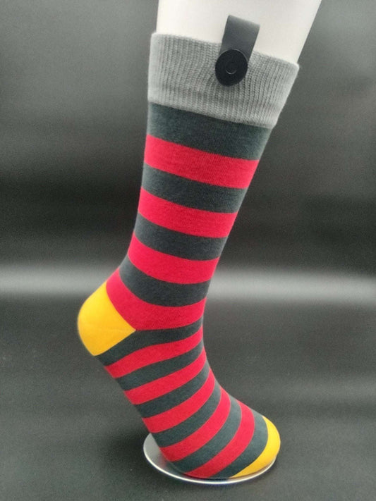 Lisbon Lucky Loxx Executive Socks – Magnetic Lock and Loop Design - Le Loxx