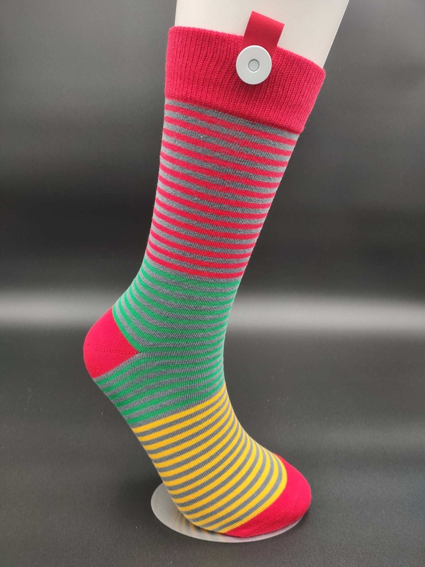 Lisbon Loving Life Executive Socks – Magnetic Lock and Loop Design - Le Loxx