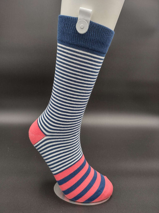 Lisbon Love My Loxx Executive Socks – Magnetic Lock and Loop Design - Le Loxx