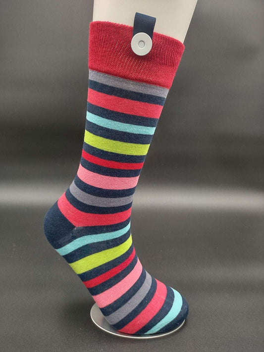Milan Executive Boardroom Socks – Magnetic Lock and Loop Design - Le Loxx