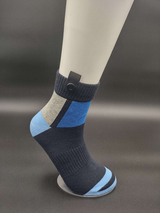 New York Queens Athletic Socks – Magnetic Lock and Loop Design - Le Loxx