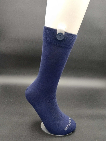 Toronto Blue Business Socks – Magnetic Lock and Loop Design - Le Loxx