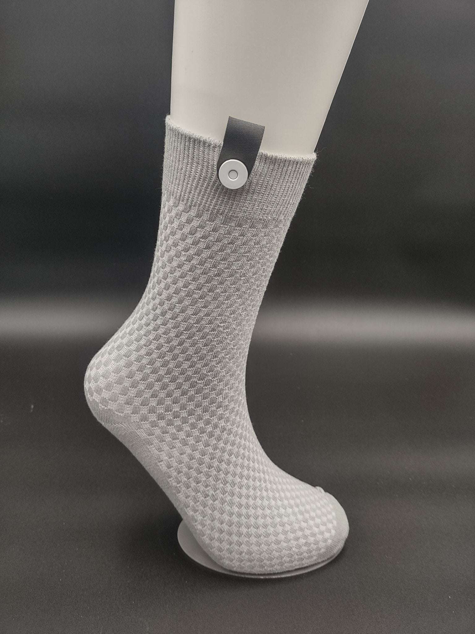 Shanghai Silver Bamboo Crew Socks – Magnetic Lock and Loop Design - Le Loxx