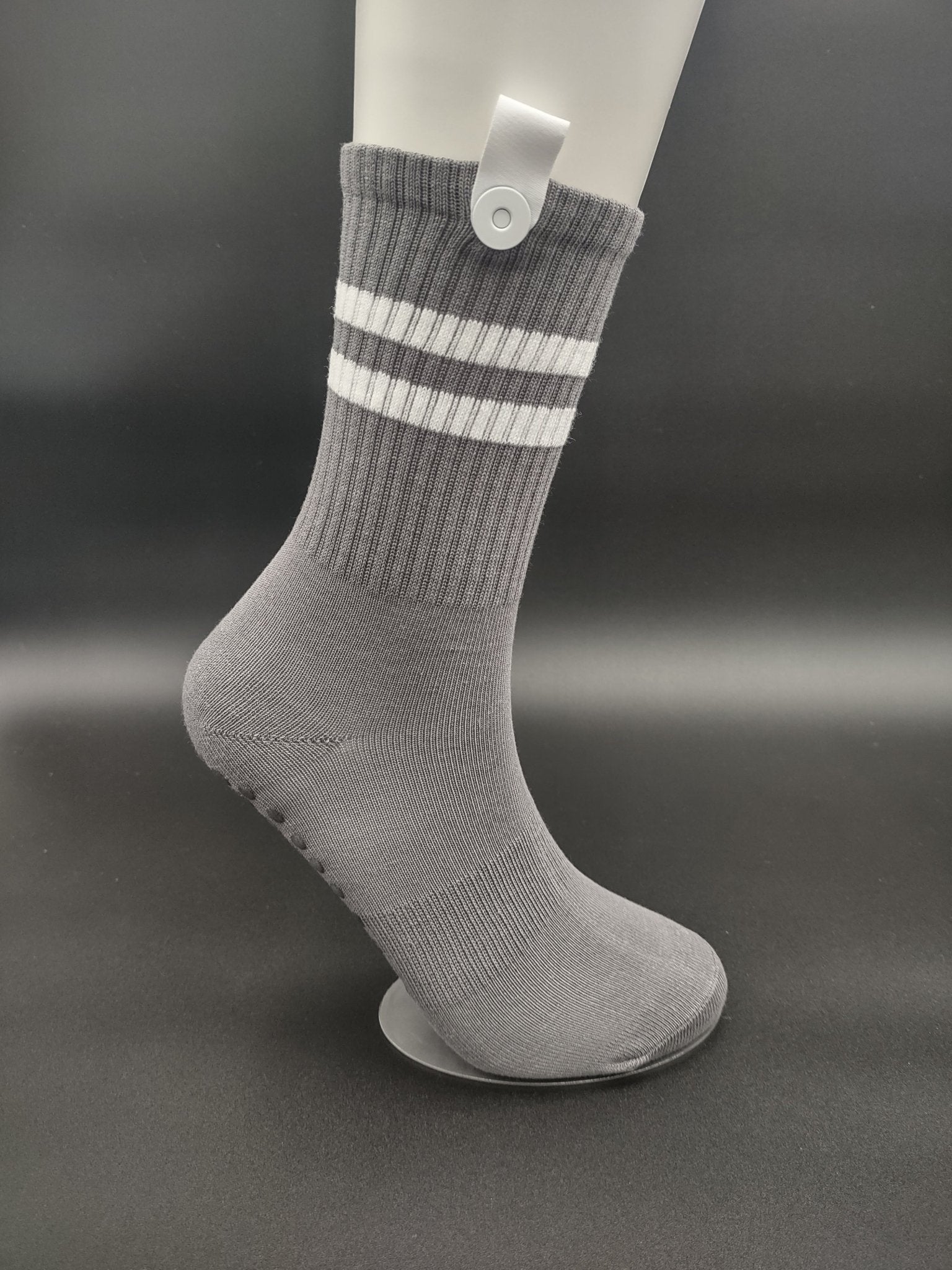 Le Loxx 5 - Pack Sydney Pilates Socks – Lock - and - Loop Magnetic Closure Keeps Pairs Together, Women’s Size 6–10.5 - Le Loxx