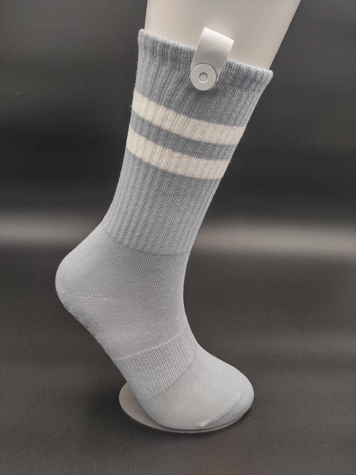 Le Loxx 5 - Pack Sydney Pilates Socks – Lock - and - Loop Magnetic Closure Keeps Pairs Together, Women’s Size 6–10.5 - Le Loxx