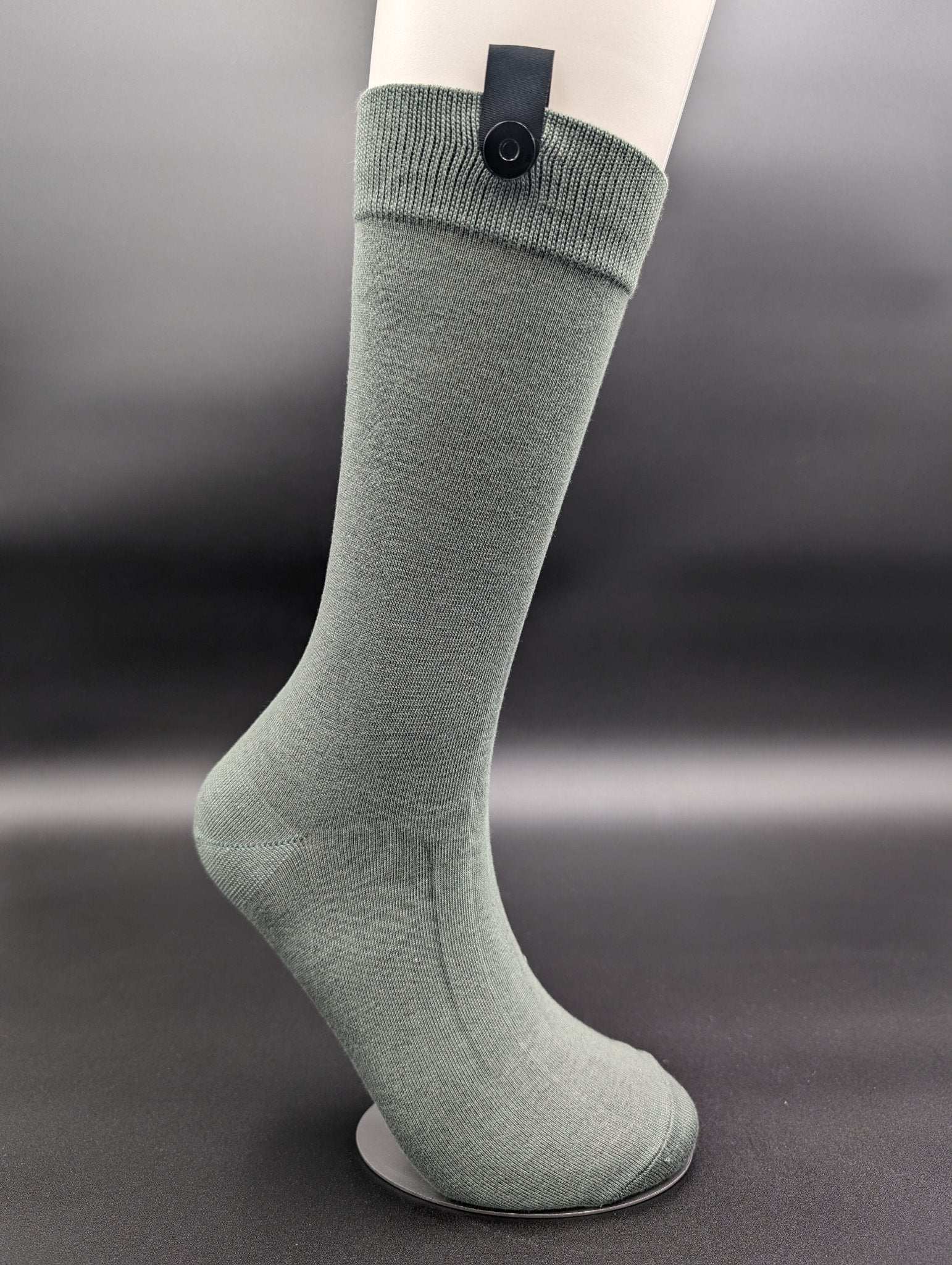 Greenland Mint Green Boardroom Socks – Magnetic Lock and Loop Design - Le Loxx