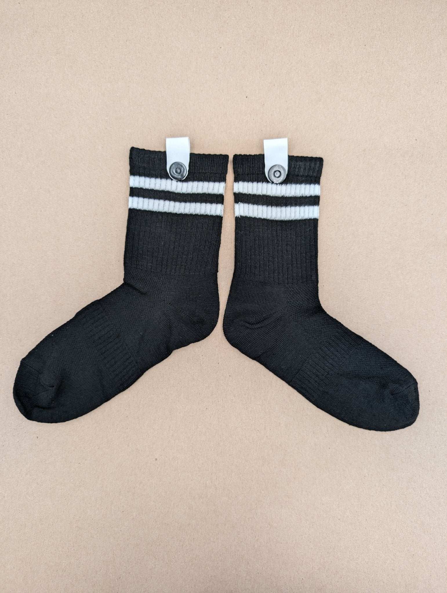 Lake Dark Kids Crew Socks – Magnetic Lock and Loop Design - Le Loxx