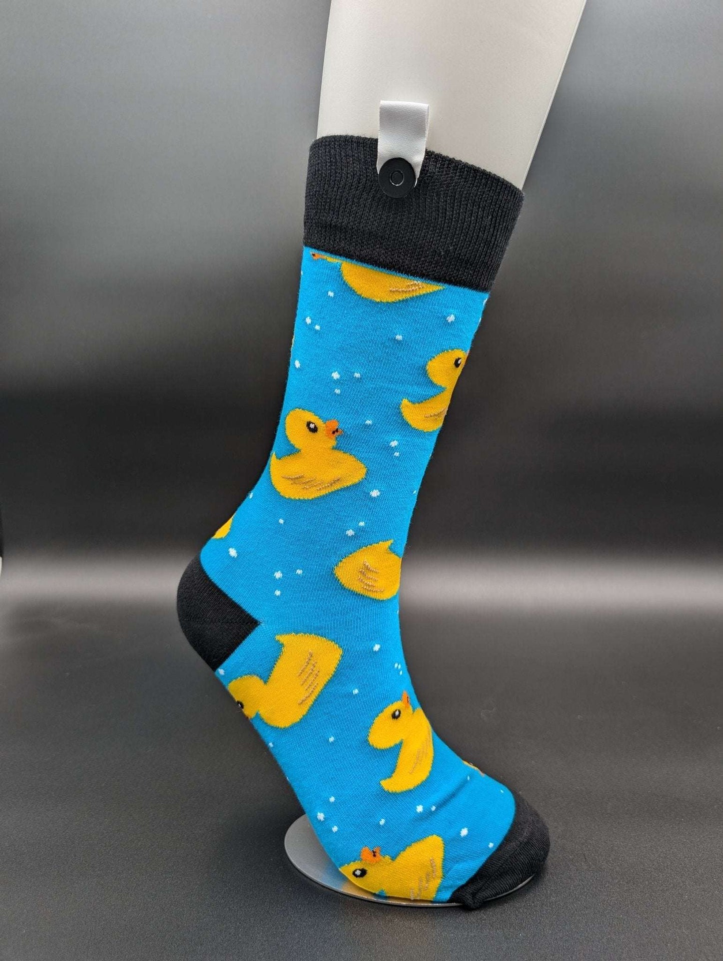 Phoenix Rubber Ducky Crew Socks – Magnetic Lock and Loop Design - Le Loxx