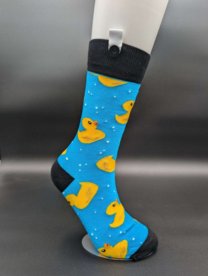 Phoenix Rubber Ducky Crew Socks – Magnetic Lock and Loop Design - Le Loxx