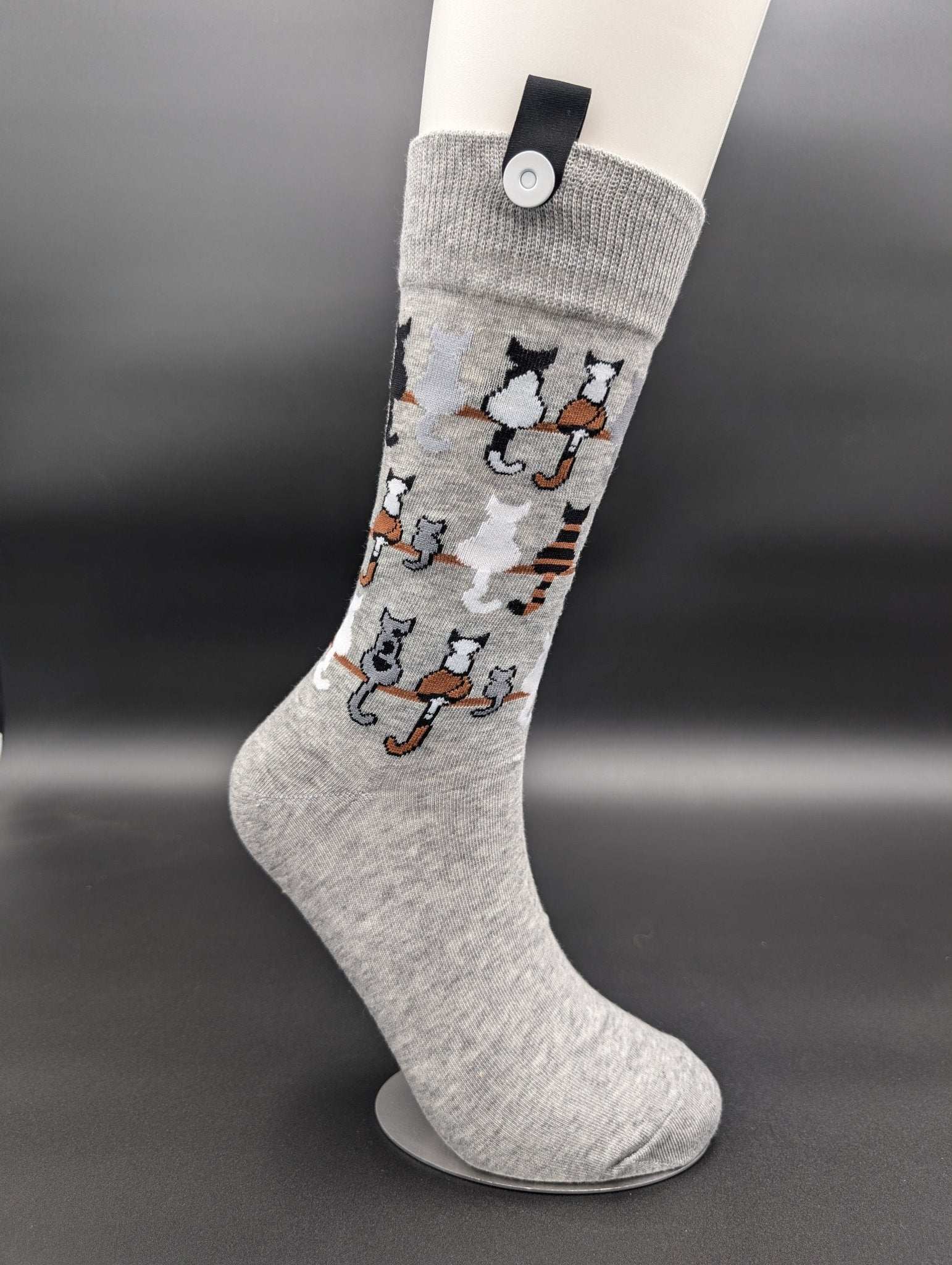 Phoenix Kitties Crew Socks – Magnetic Lock and Loop Design - Le Loxx