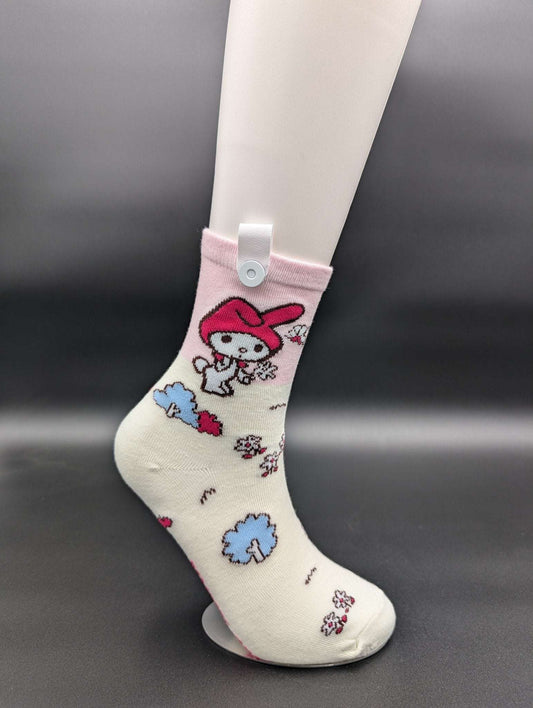Melo Yipeeee Novelty Socks – Magnetic Lock and Loop Design - Le Loxx