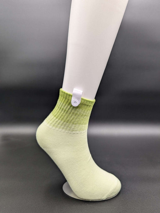 Aspen Lime high ankle socks - Le Loxx