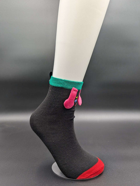 Billy Black high ankle socks - Le Loxx