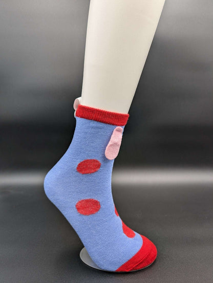 Billy Polka Dot high ankle socks - Le Loxx