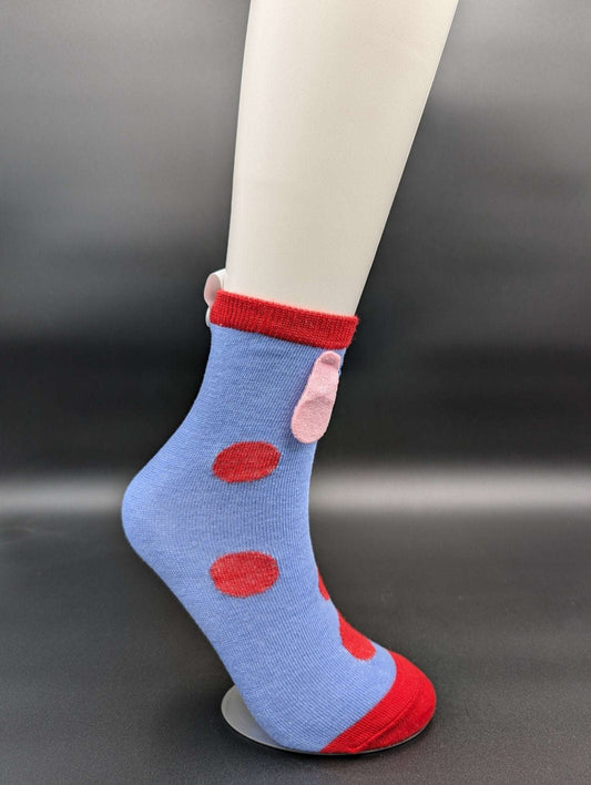 Billy Polka Dot high ankle socks - Le Loxx