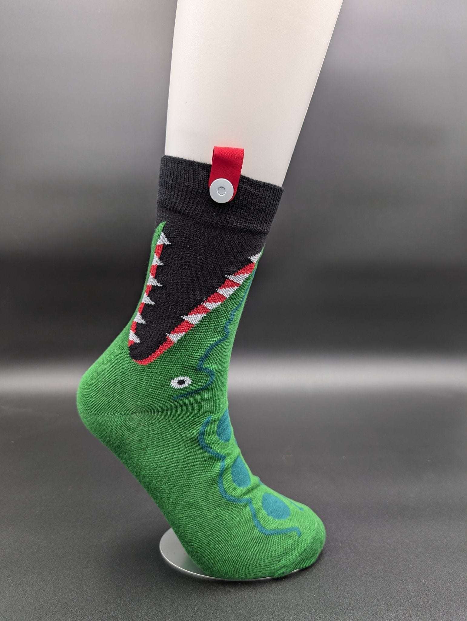 San Francisco Snappy Novelty Crew Socks – Magnetic Lock and Loop Design - Le Loxx