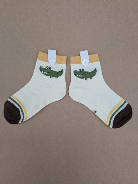 Fos White kids socks - Le Loxx