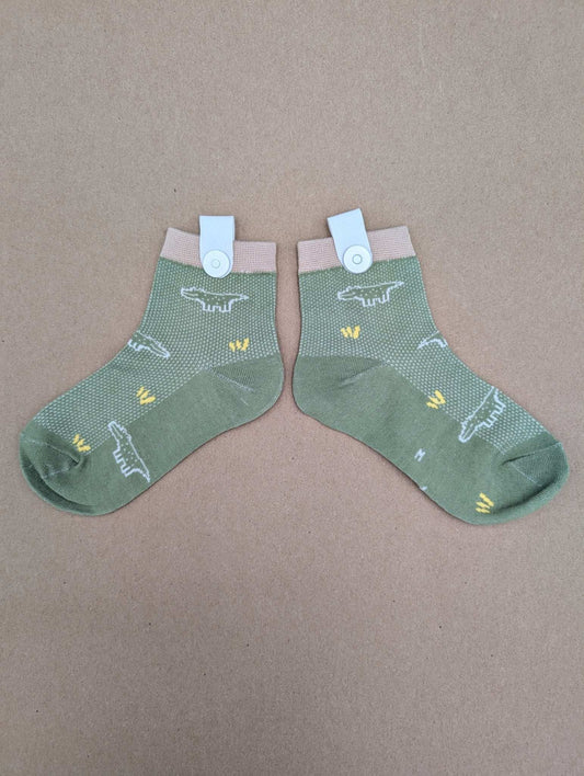 Fos Green kids socks - Le Loxx