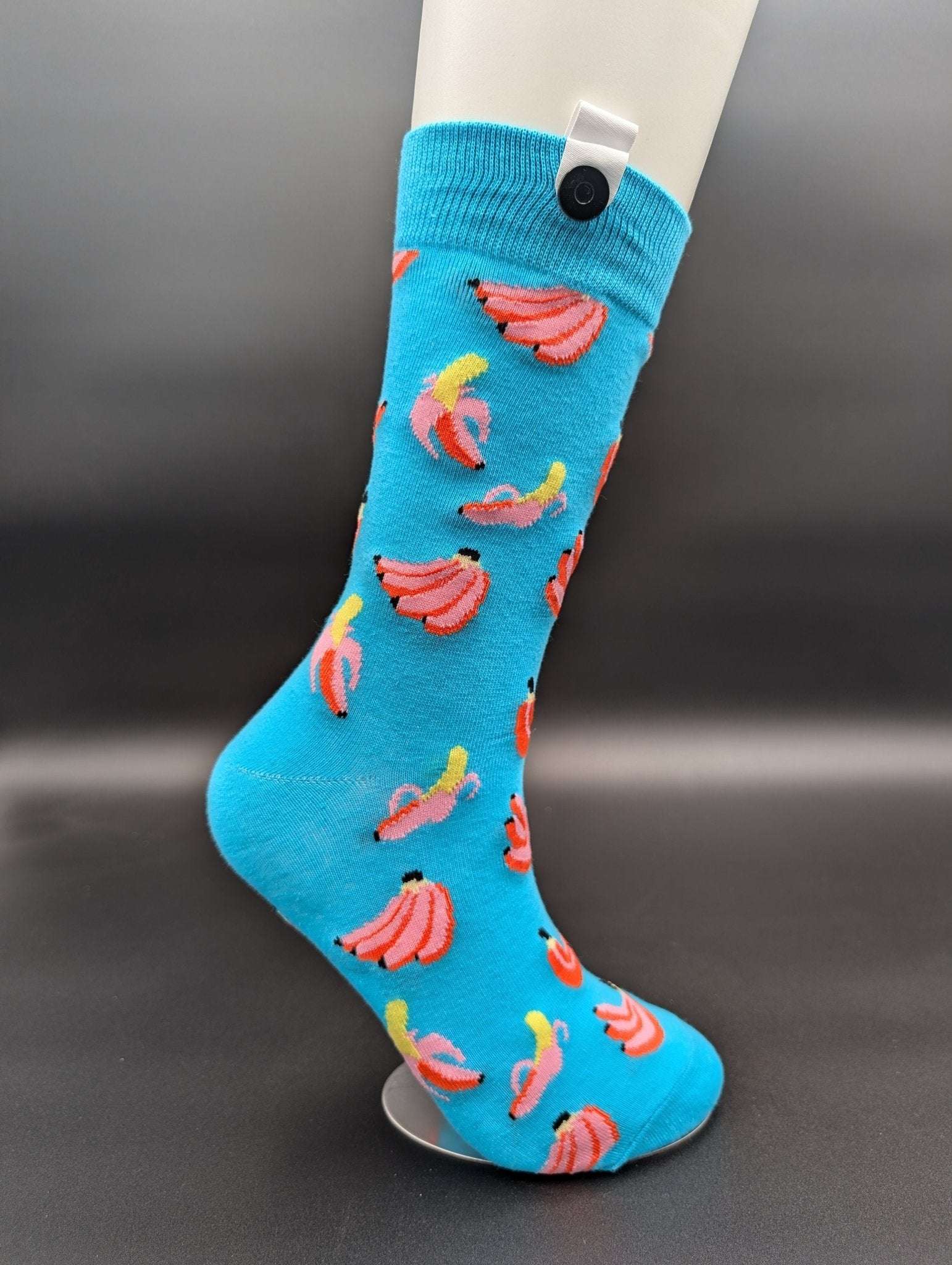 Hawaii Banana Crew Socks – Magnetic Lock and Loop Design - Le Loxx