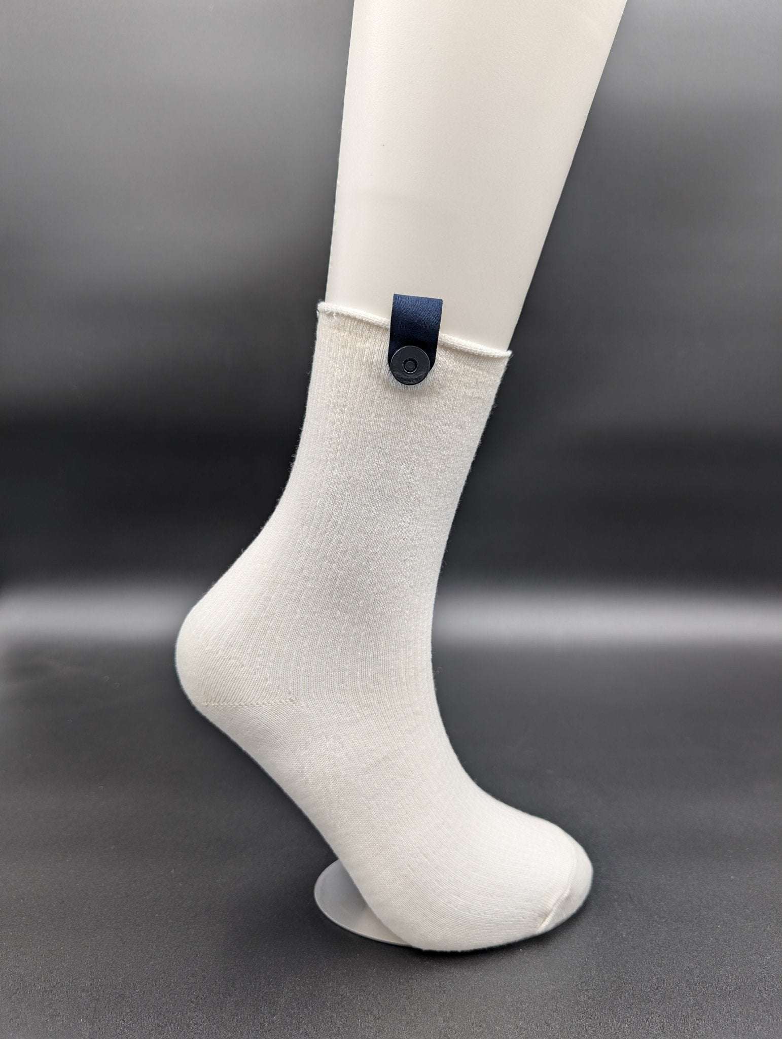Estes White ankle socks - Le Loxx