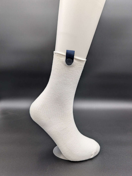 Estes White ankle socks - Le Loxx
