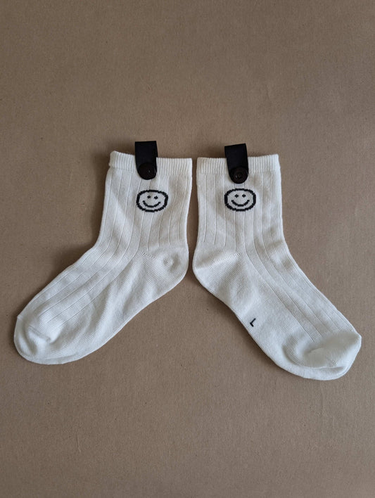 Cuties White kids socks - Le Loxx