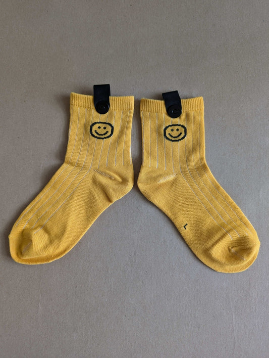 Cuties Yellow kids socks - Le Loxx