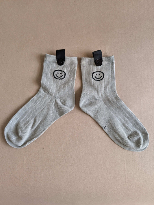 Cuties Light Green kids socks - Le Loxx